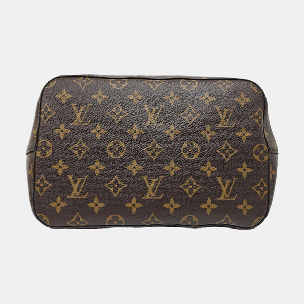 Authenticated pre-owned  NÉONOÉ MM Monogram Coated Canvas Brown - Bucket Bag at Looply
