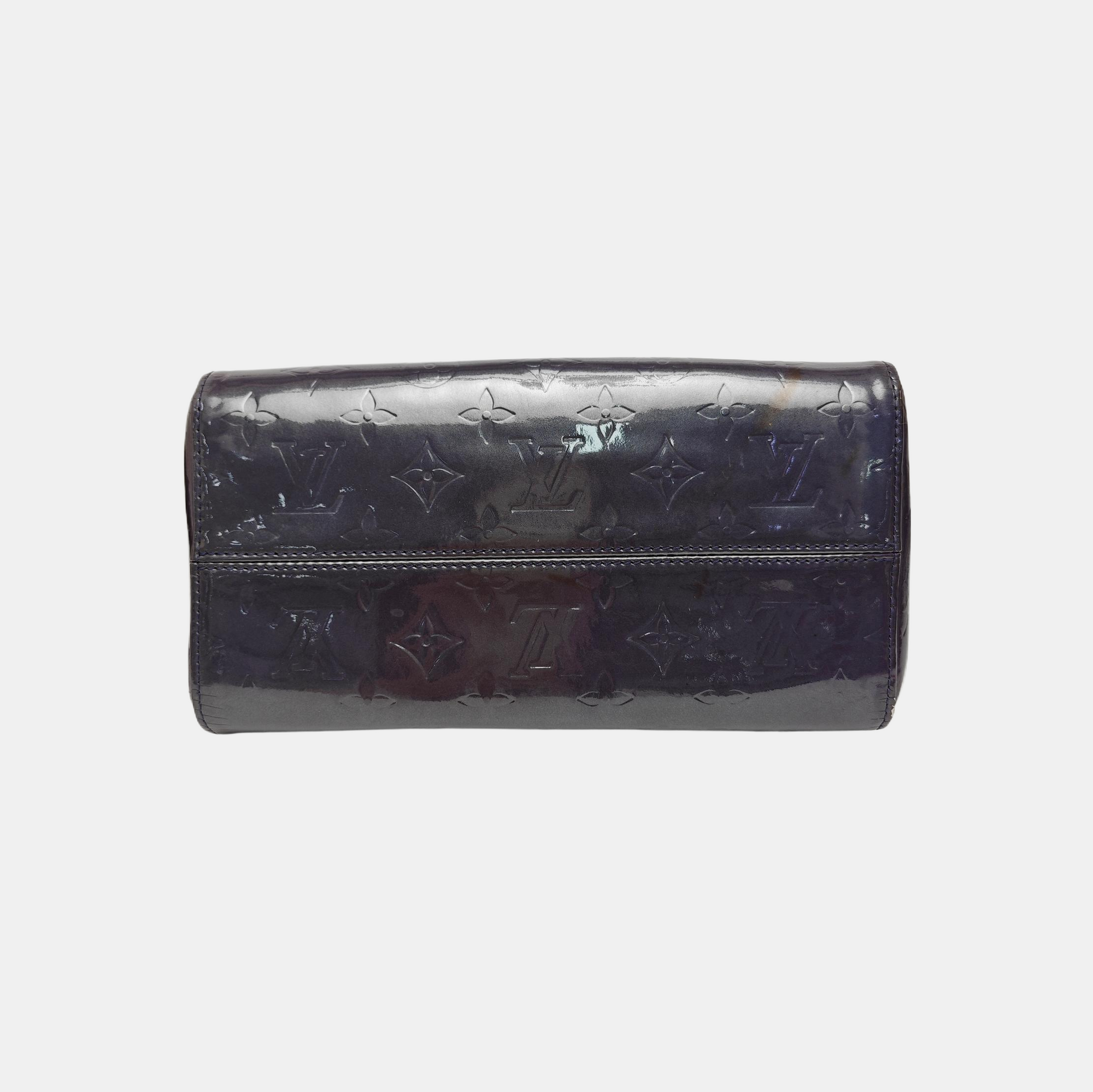 MAPLE DRIVE Monogram Calfskin Purple