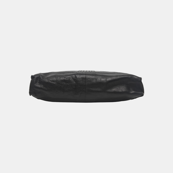 Baguette Quilted Calfskin Black