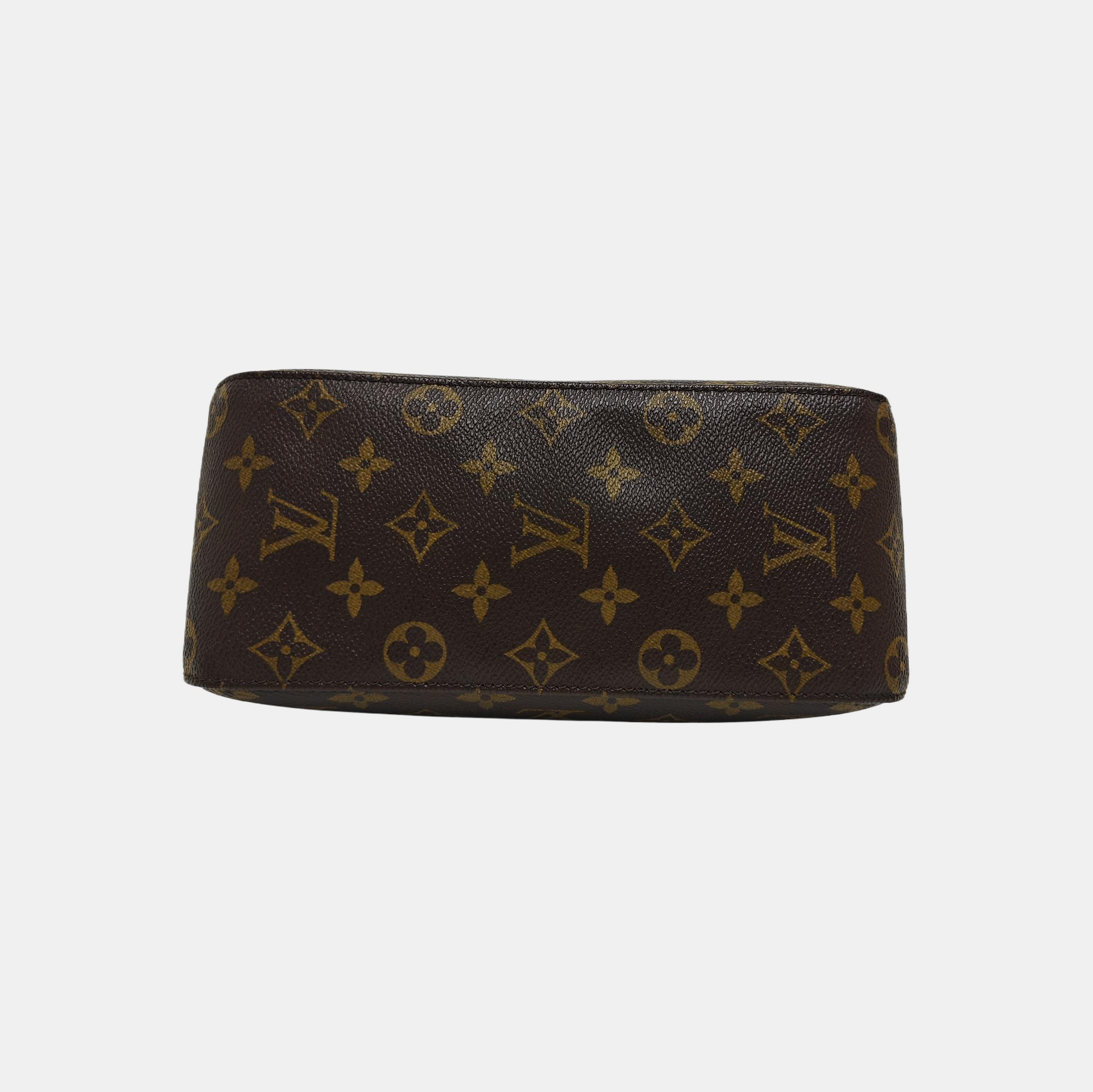 LOOPING MM Monogram Coated Canvas Brown