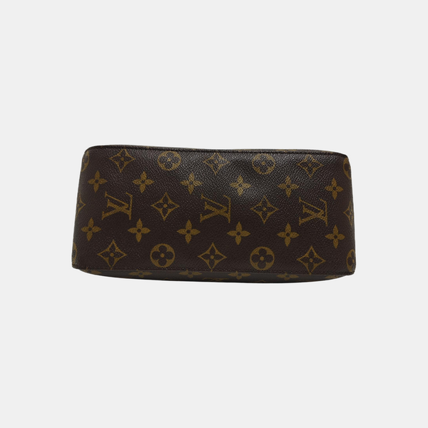 LOOPING MM Monogram Coated Canvas Brown