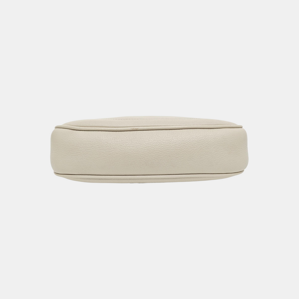 Aphrodite Small Calfskin White