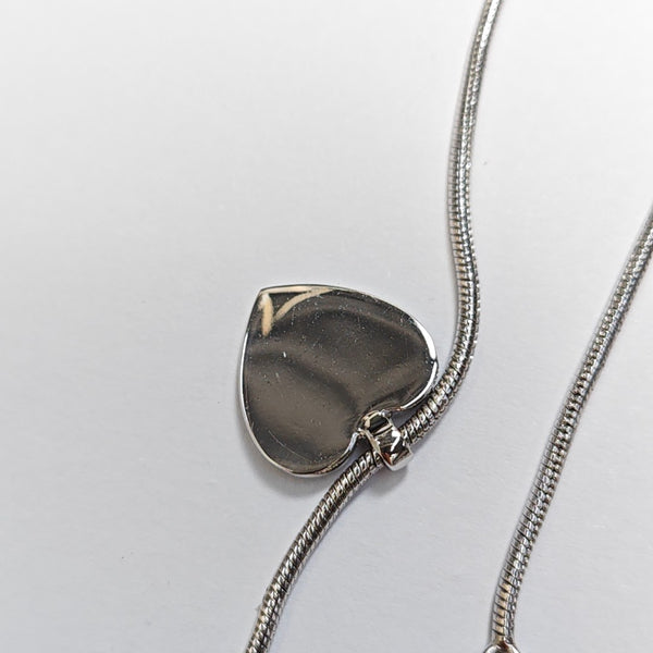 Dio(r)evolution Metal Silver Necklace