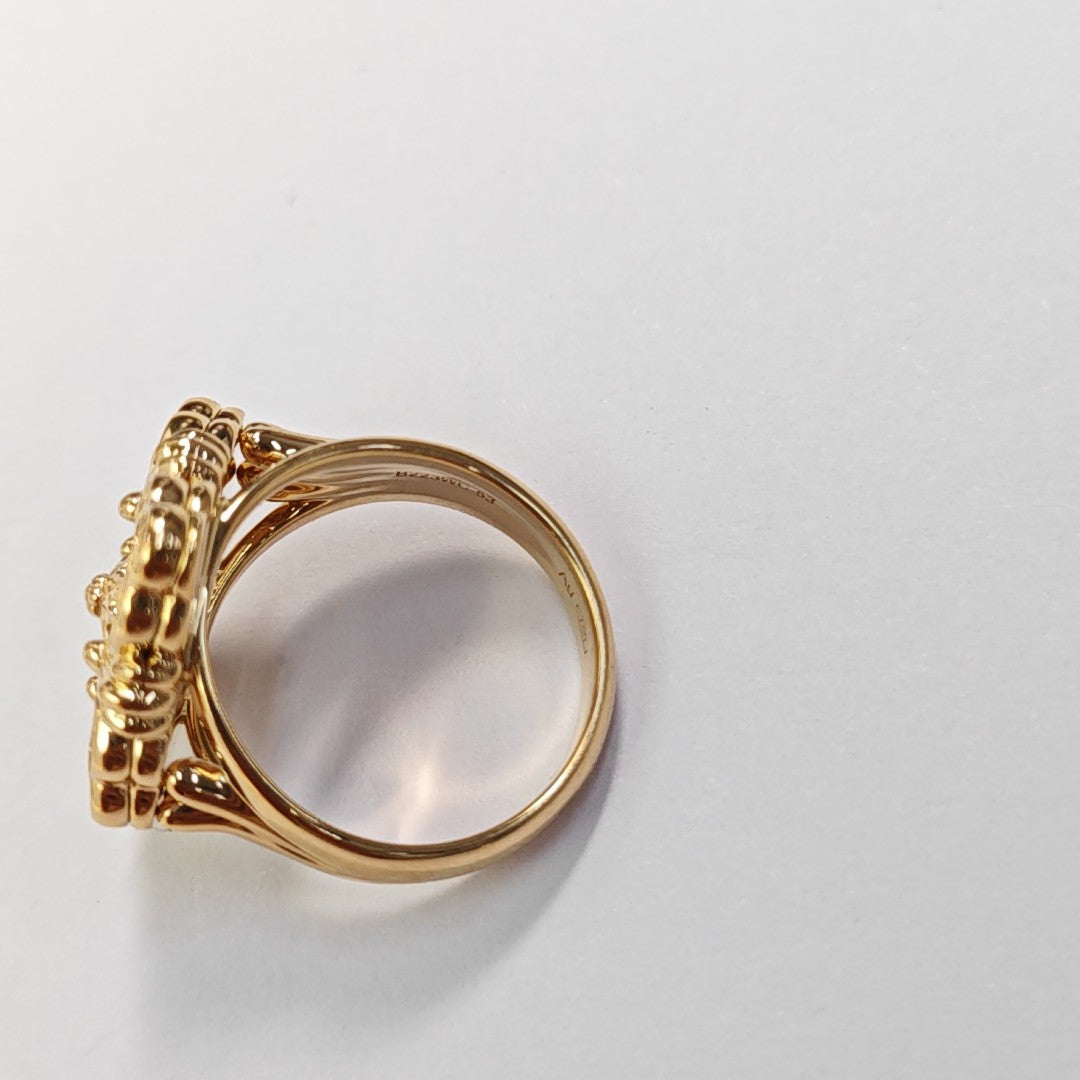 Opera Tulle 18k Rose Gold Ring EU 53