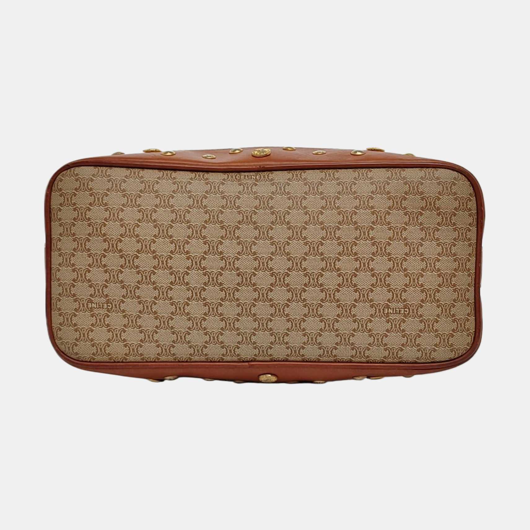 MACADAM BUCKET Coated Canvas Beige