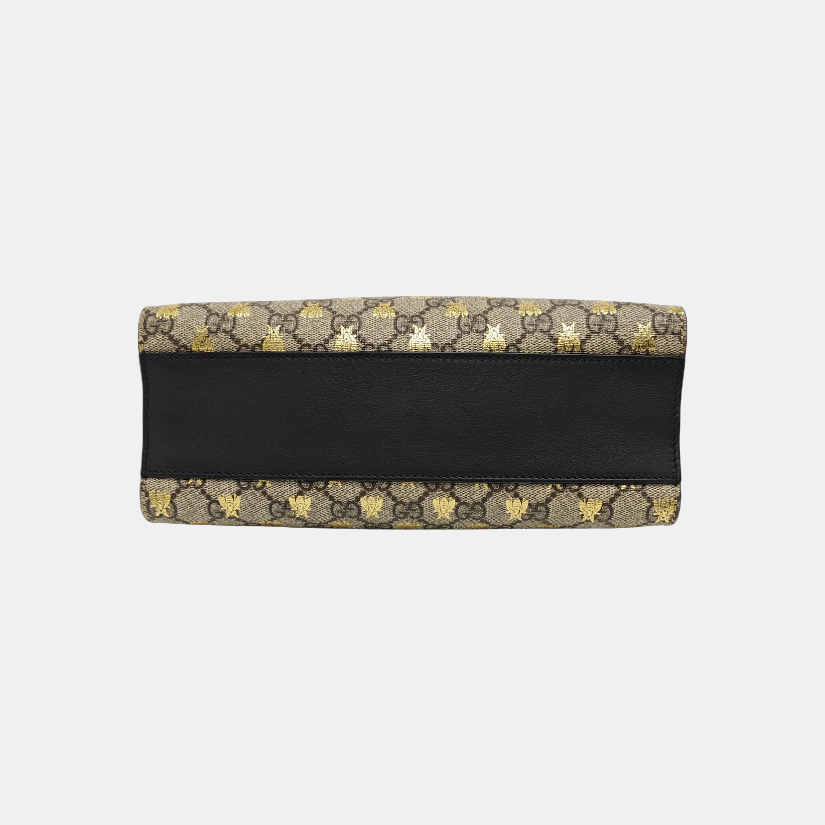 Padlock Small Monogram Coated Canvas Beige