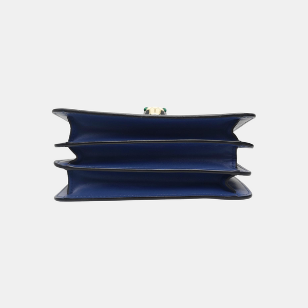 SERPENTI FOREVER Small Quilted Calfskin Blue