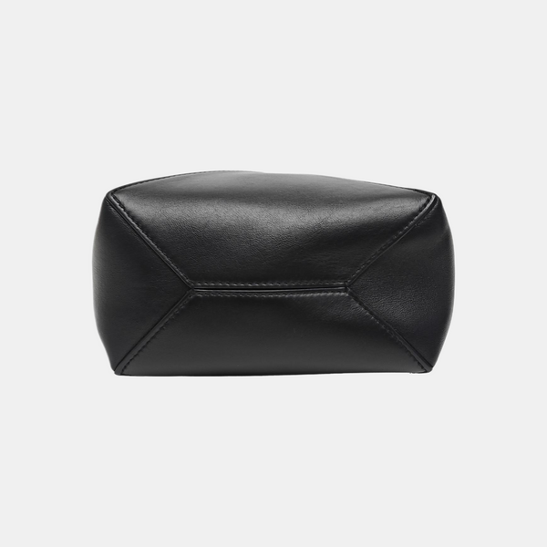 Puzzle Fold Mini Calfskin Black