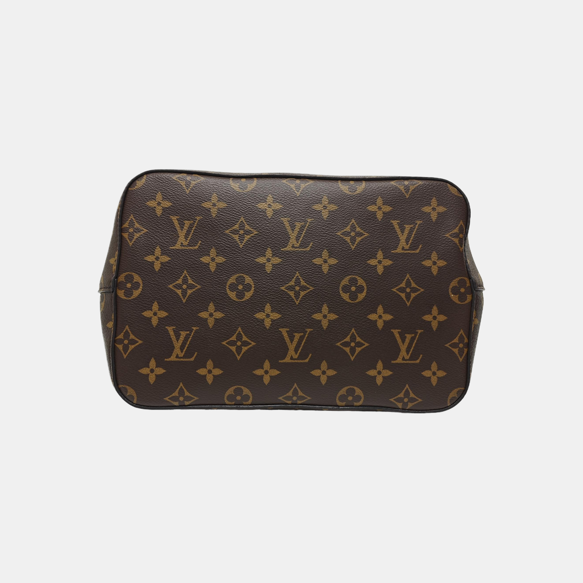 NÉONOÉ MM Monogram Coated Canvas Brown