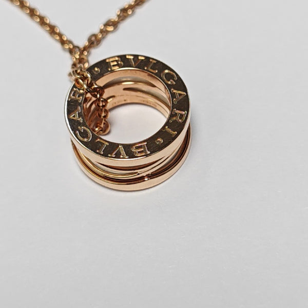 B.ZERO1 18k Rose Gold Necklace