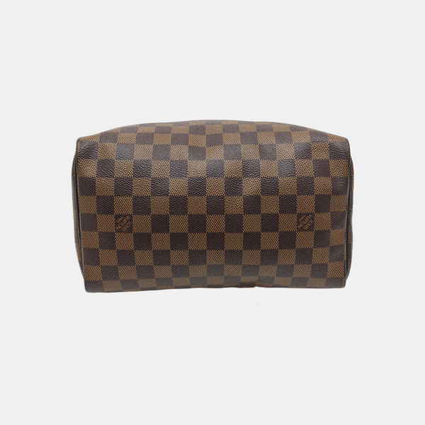 SPEEDY 25 Damier Ebene Coated Canvas Brown
