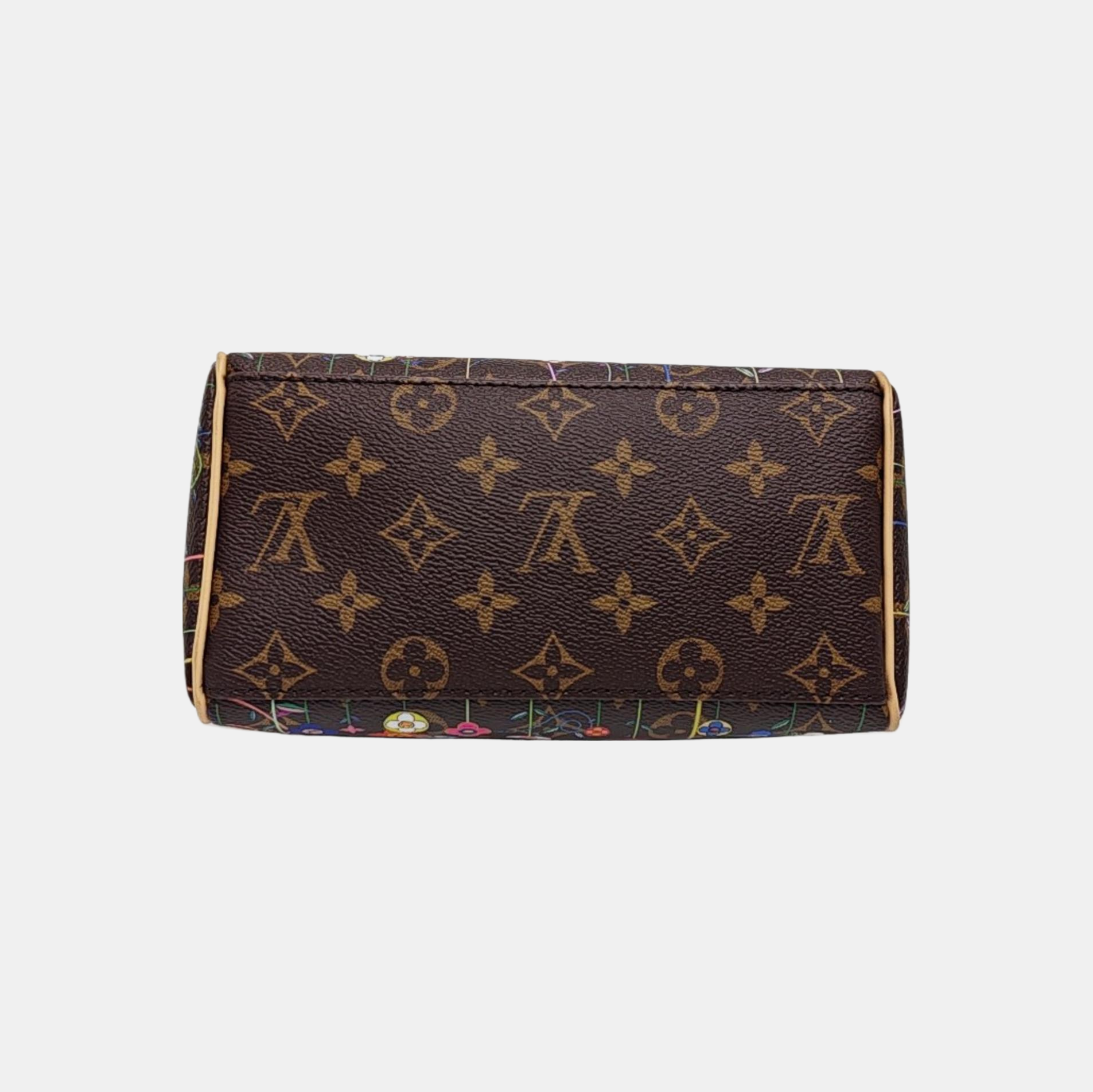 SPEEDY 20 Monogram Coated Canvas Brown