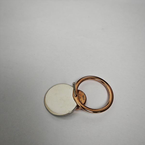 Pendientes de metal plateado con cristales sintéticos y perlas de imitación
