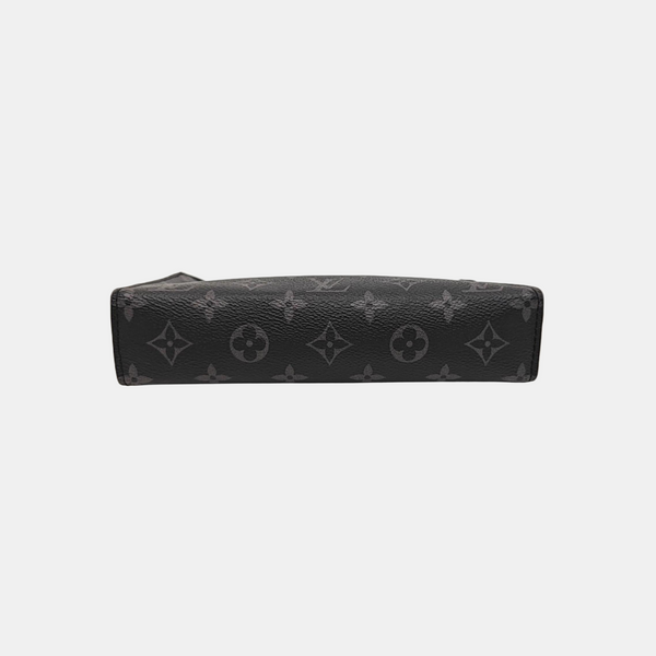 GASTON Monogram Coated Canvas Black