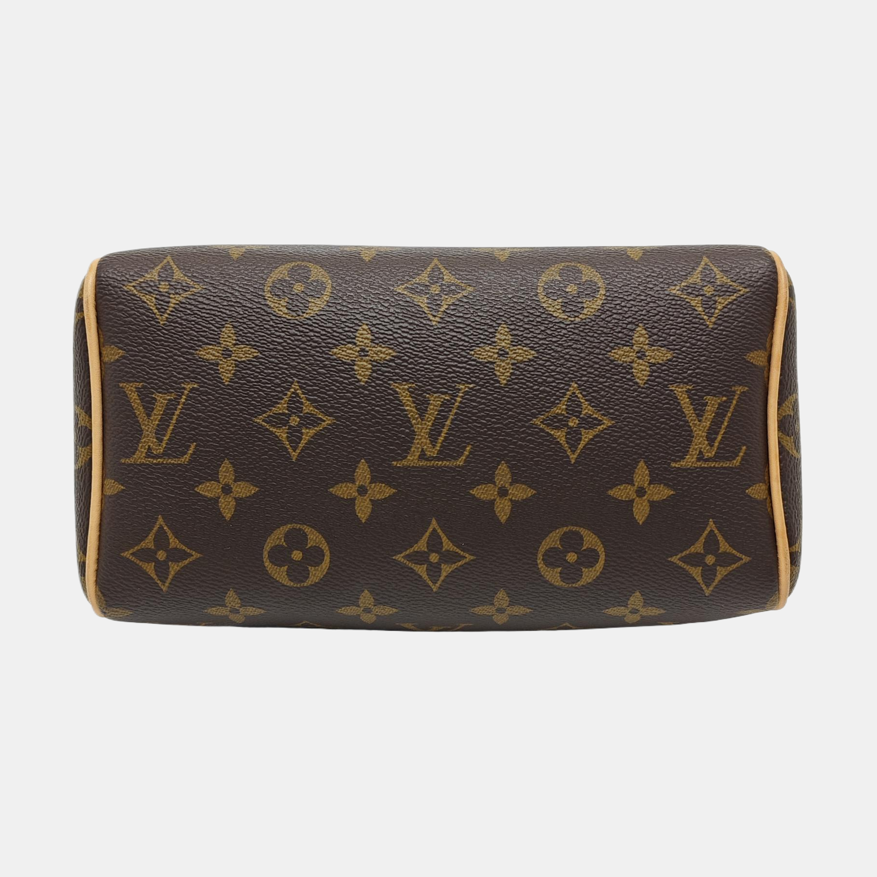 SPEEDY 20 Monogram Coated Canvas Brown