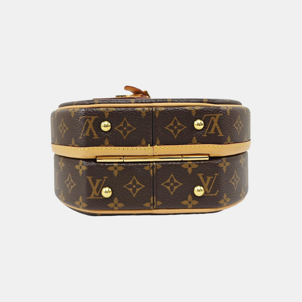 BOITE CHAPEAU PM Monogram Coated Canvas Brown