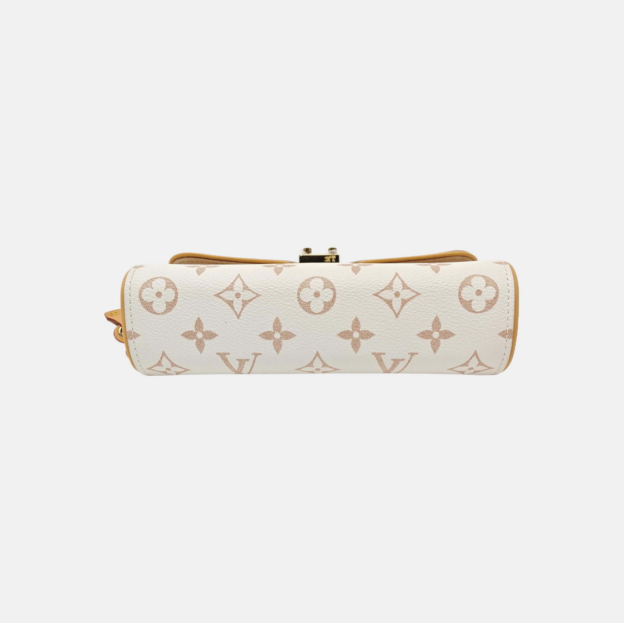 Pochette Camille Monogram Coated Canvas Beige