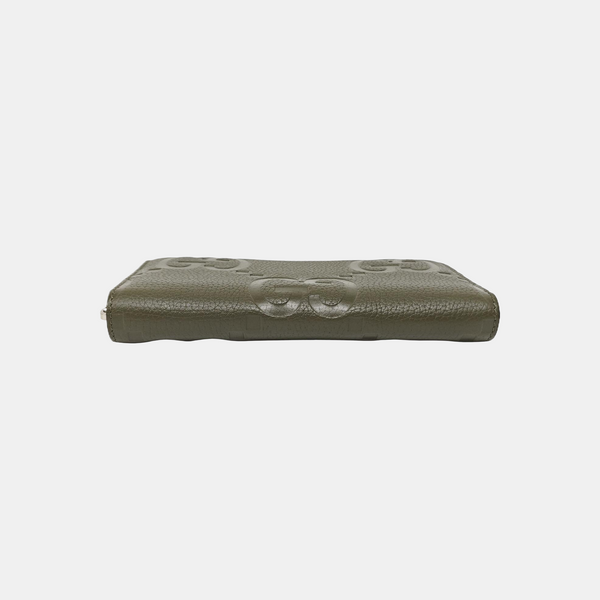 Monogram Calfskin Wallet Green