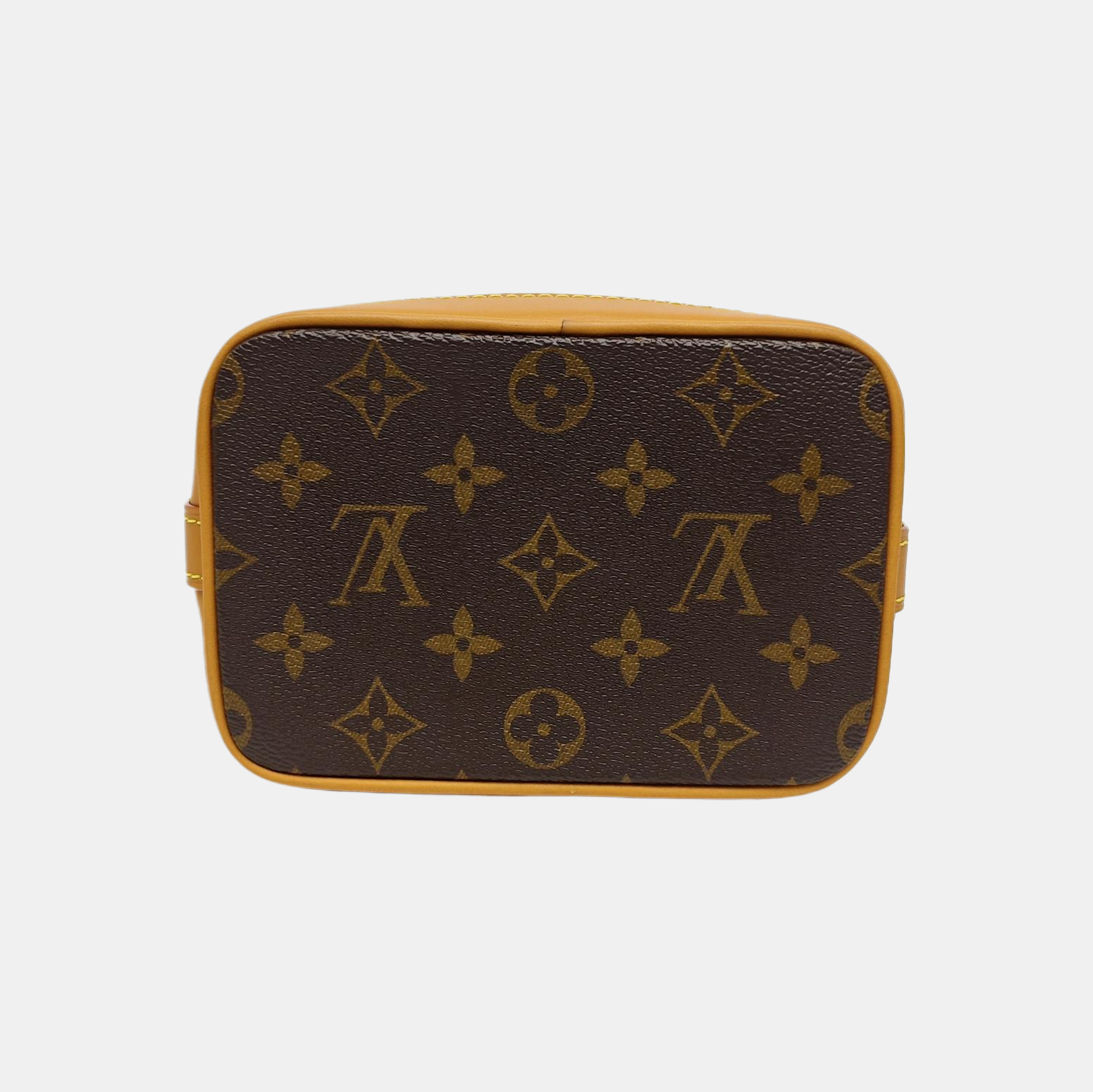 MILK BOX Monogram Coated Canvas Brown
