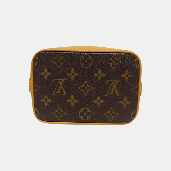 MILK BOX Monogram Coated Canvas Brown