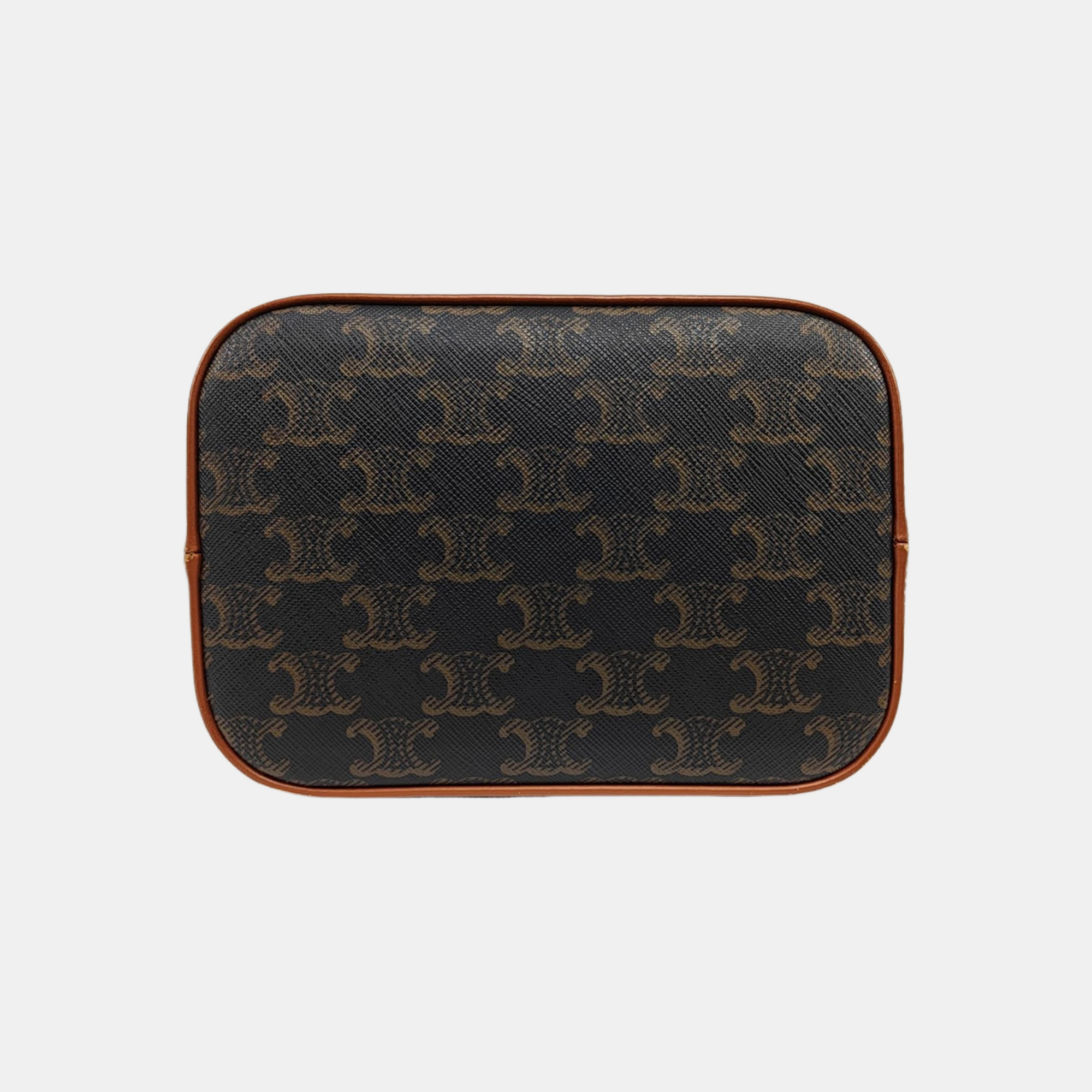 TRIOMPHE CANVAS Small Coated Canvas Brown
