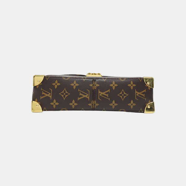 TRUNKIE Monogram Coated Canvas Brown