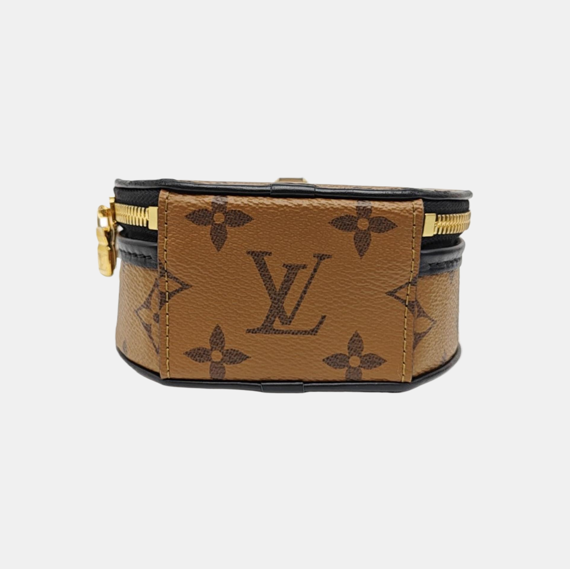 BOITE CHAPEAU Mini Monogram Coated Canvas Brown