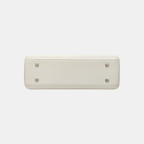 Tempête Small Calfskin White