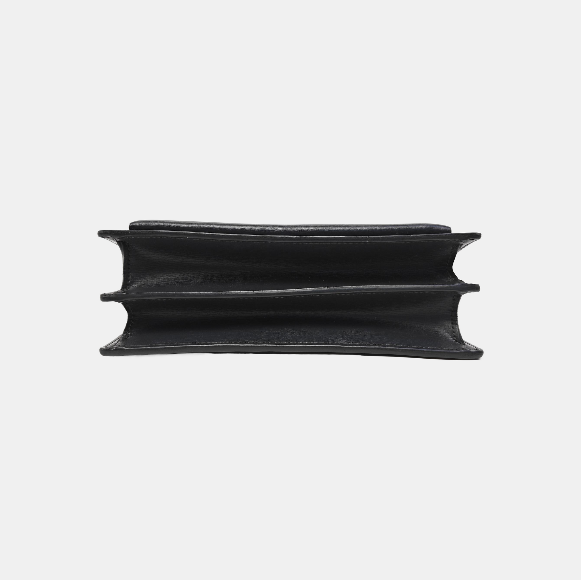 SUNSET Small Calfskin Gray