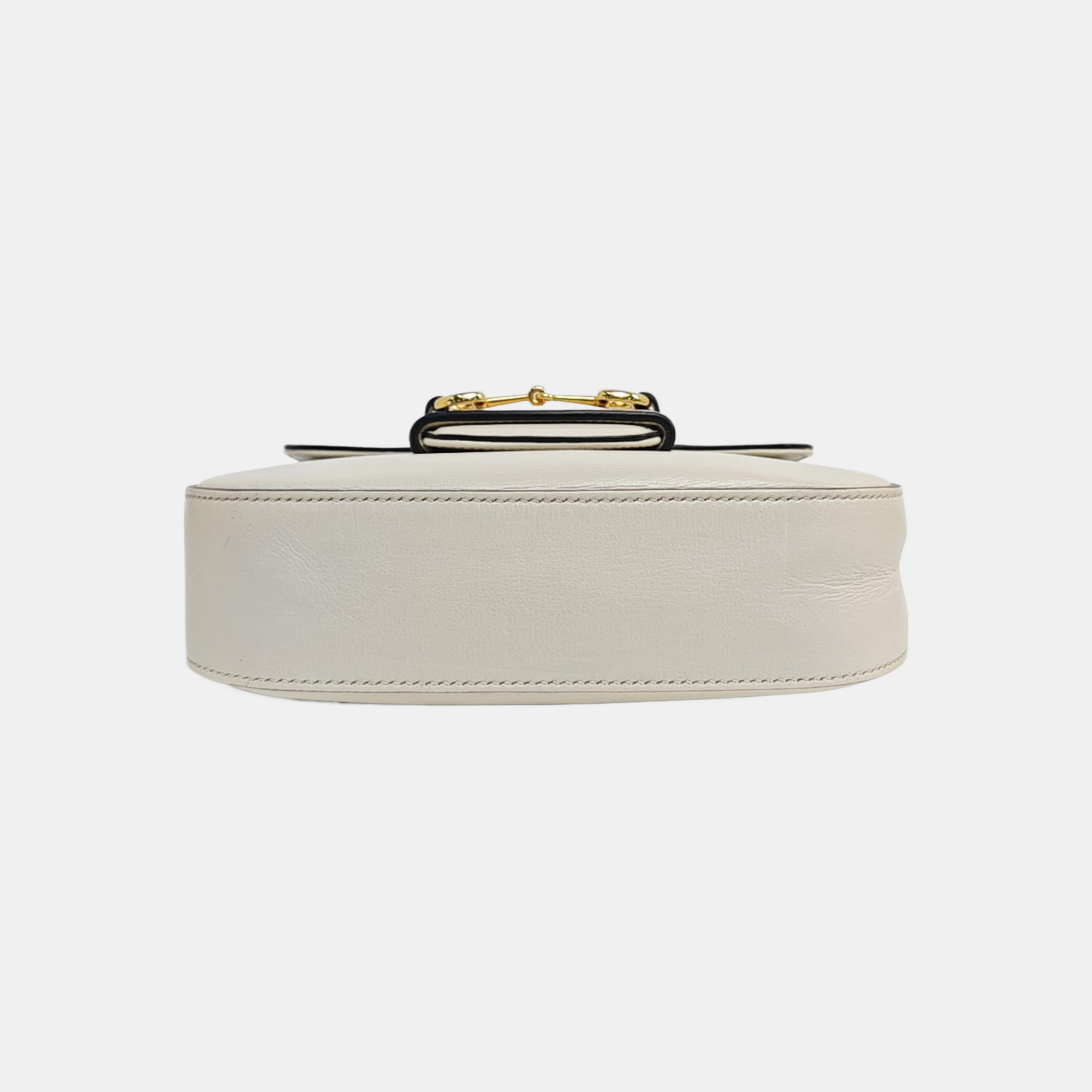 Horsebit 1955 Mini Calfskin White