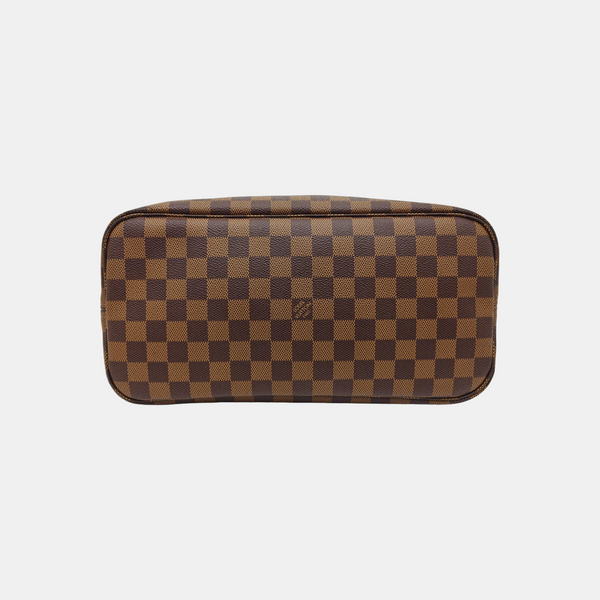 NEVERFULL MM Damier Ebene Coated Canvas Brown