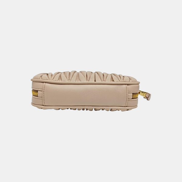 Arcadie Matelassé Mini Quilted Lambskin Pink