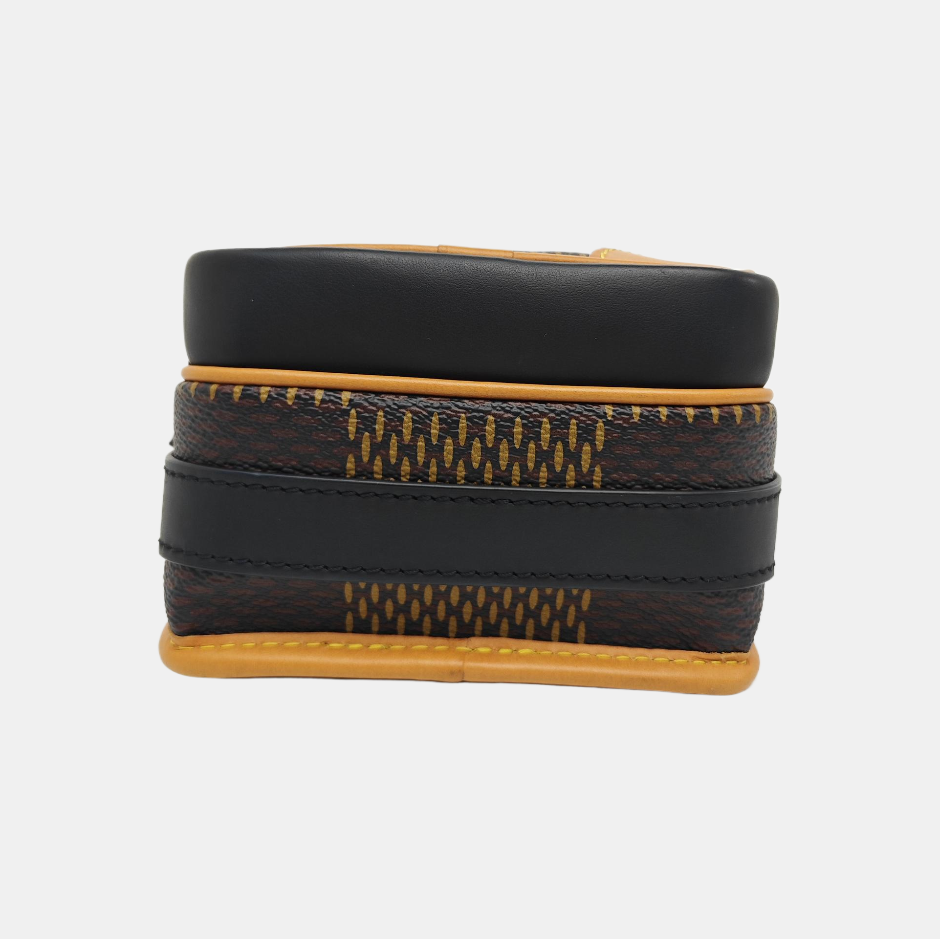 AMAZON Nano Damier Ebene Coated Canvas Brown
