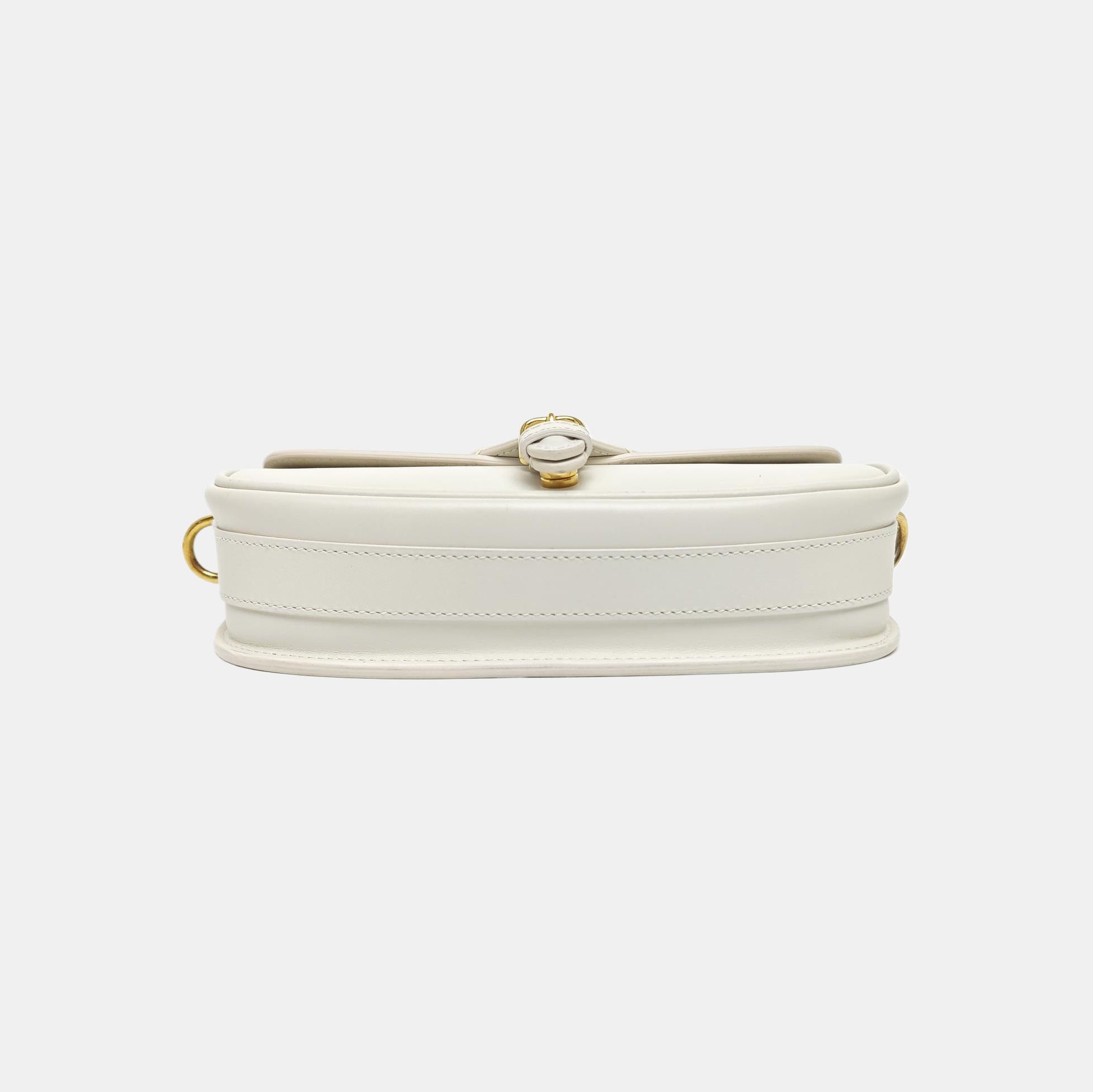 Bobby Medium Calfskin White