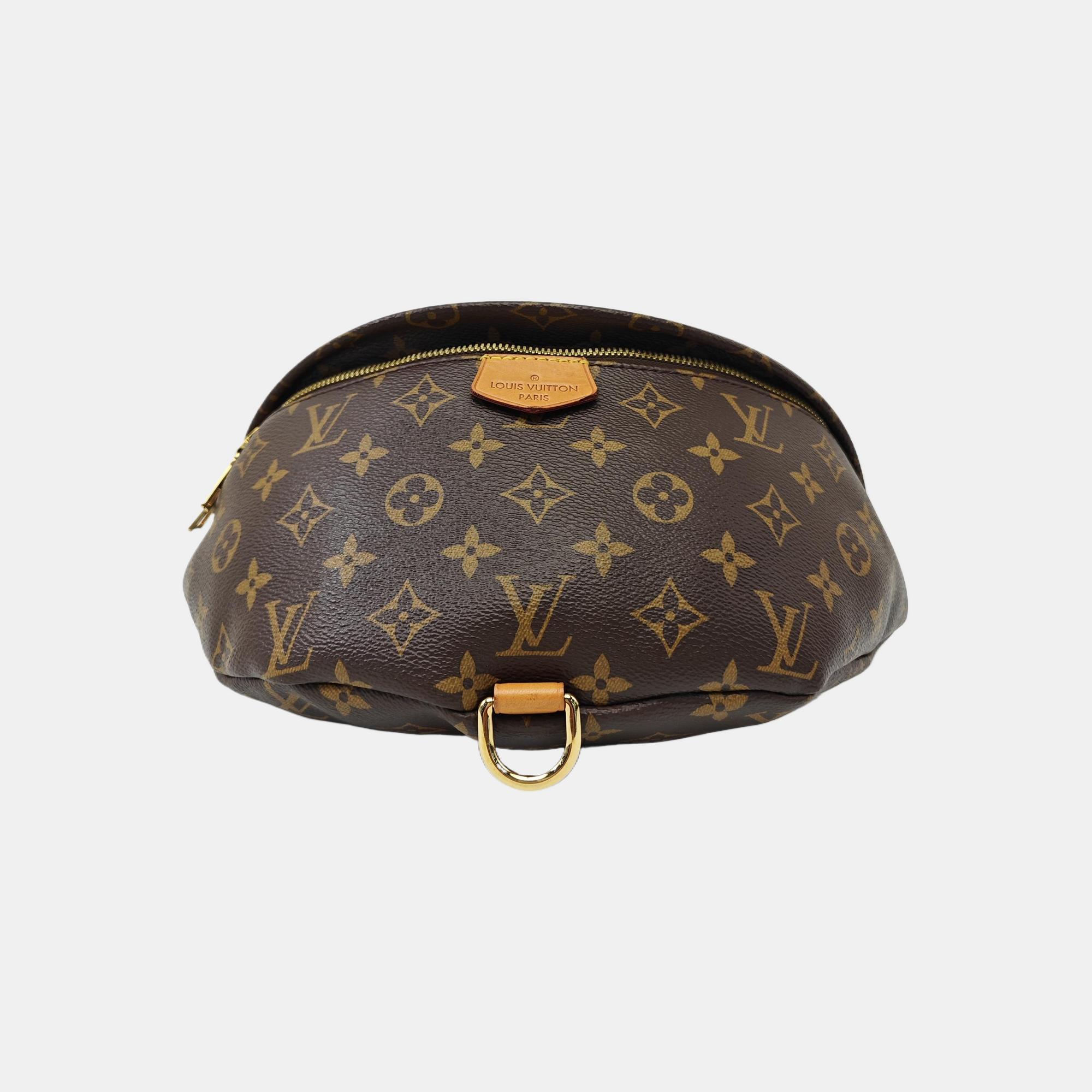 BUMBAG Monogram Coated Canvas Brown