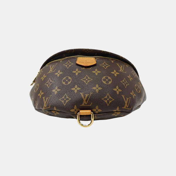 BUMBAG Monogram Coated Canvas Brown