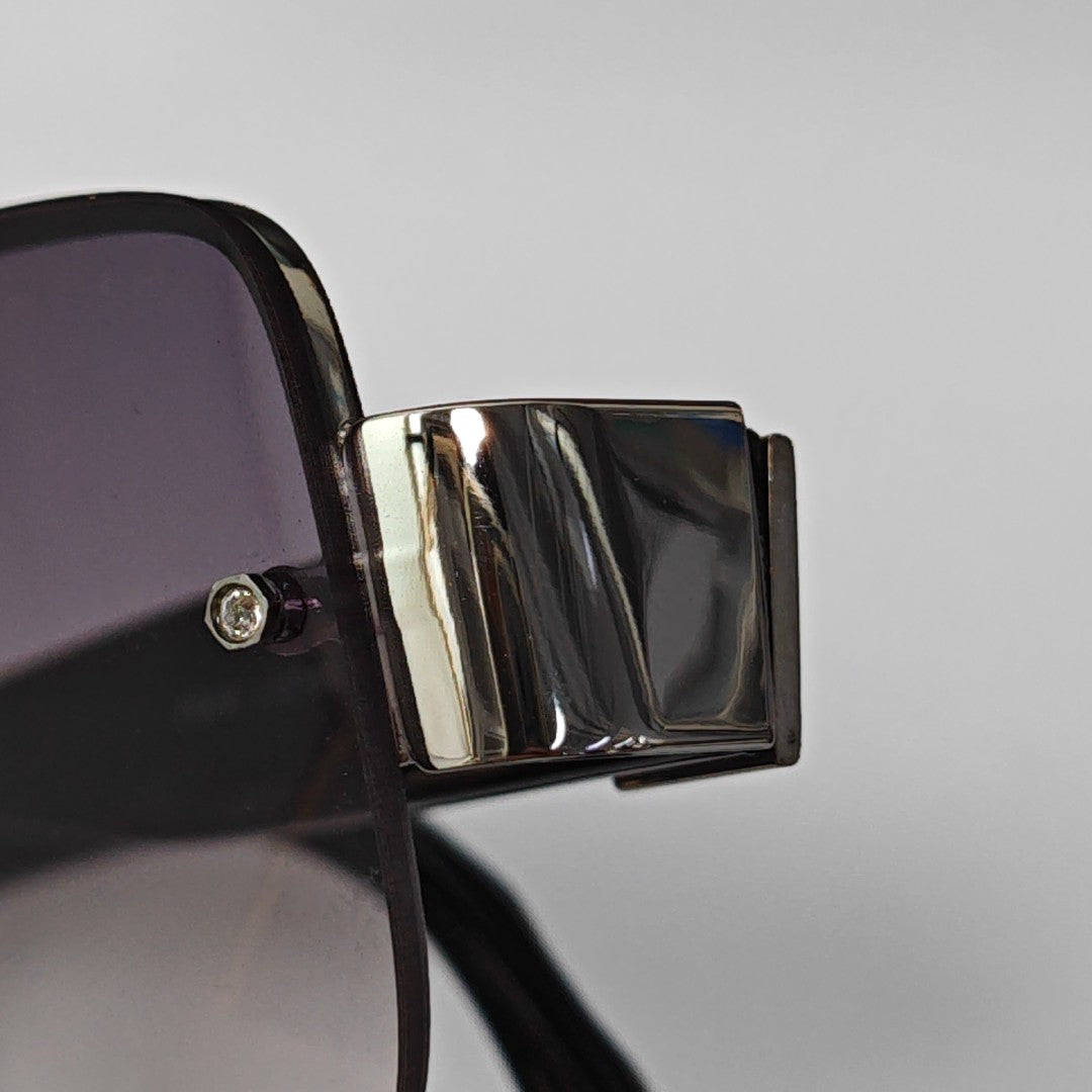 Gafas de sol metálicas grises