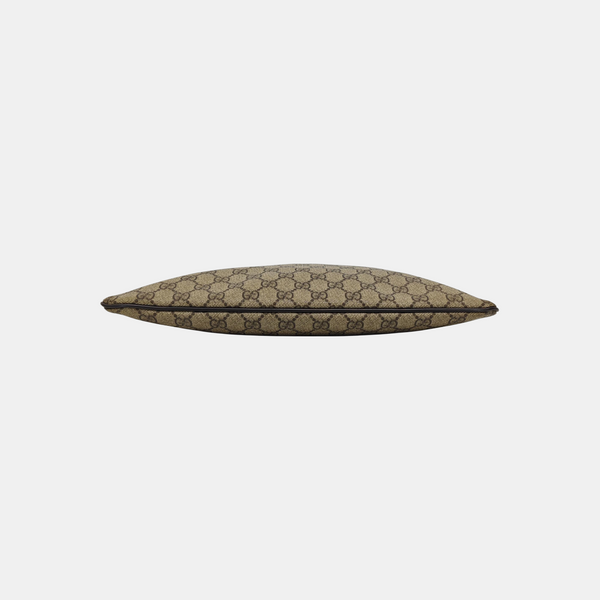 Monogram Coated Canvas Shoulder Bag Black
