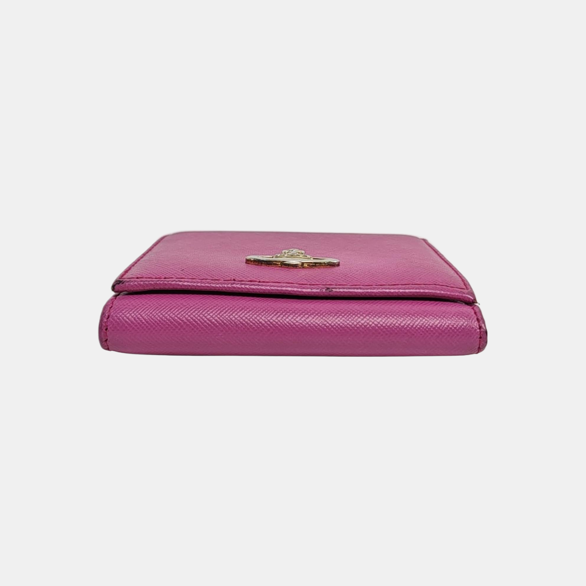 Leather Wallet Pink