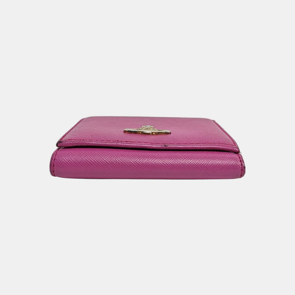 Leather Wallet Pink