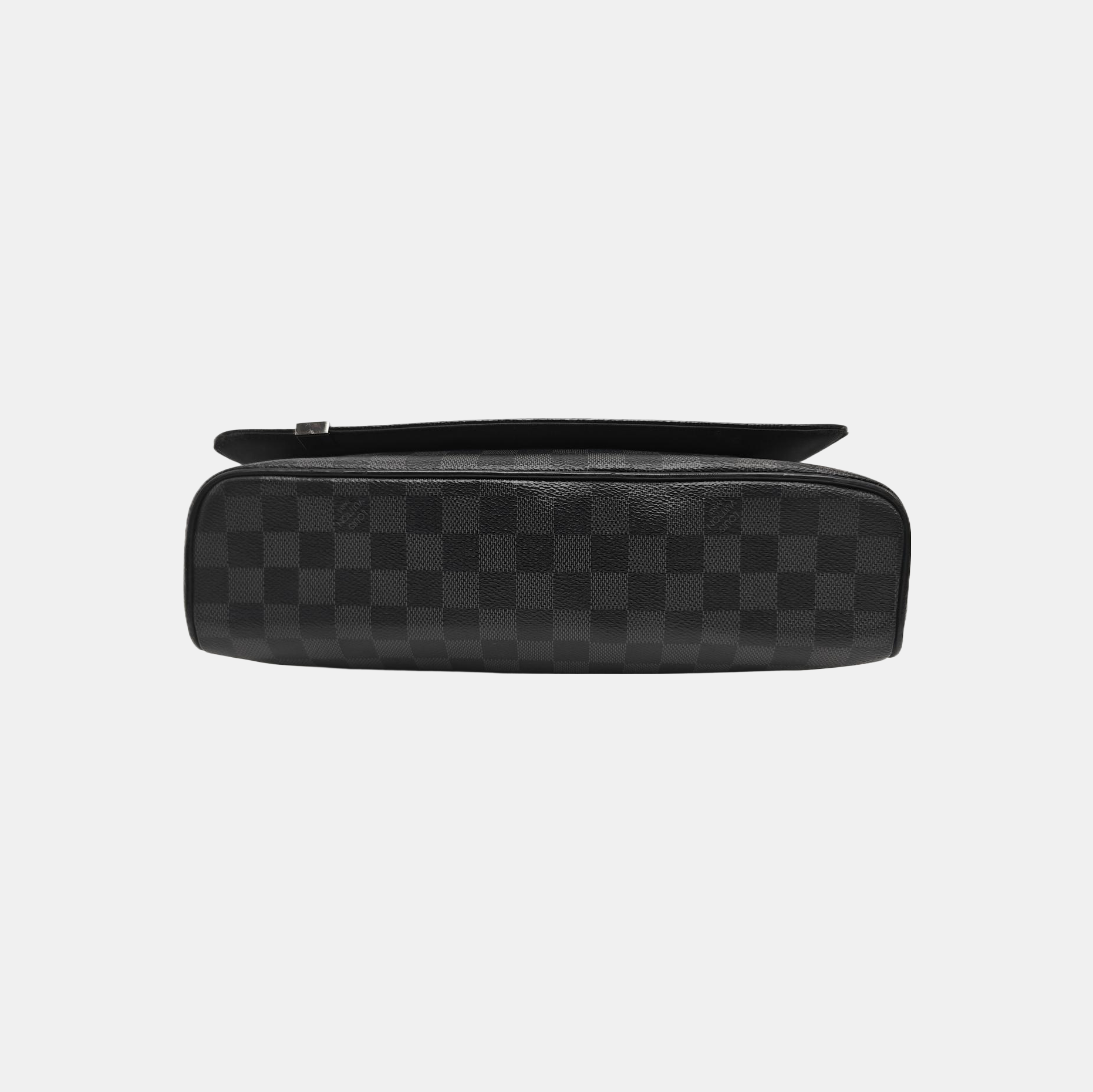 DISTRICT MM Damier Graphite Coated Canvas Gray