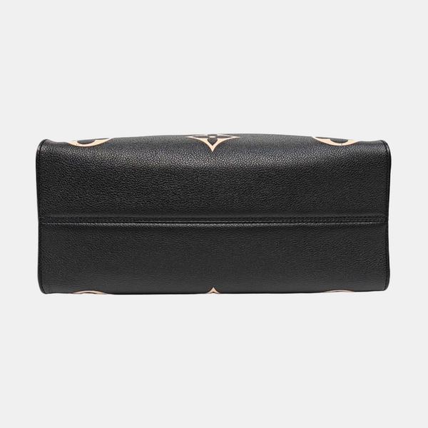 ONTHEGO MM Monogram Calfskin Black