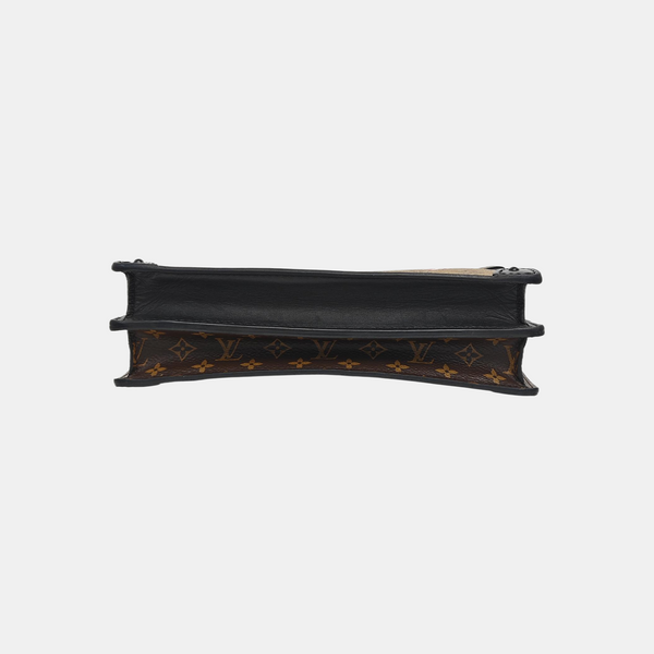 TRUNK Monogram Coated Canvas Brown