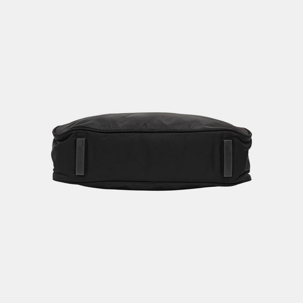 Nylon Top Handle Bag Black