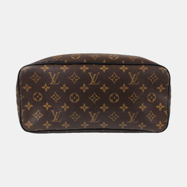 PALK Monogram Coated Canvas Brown