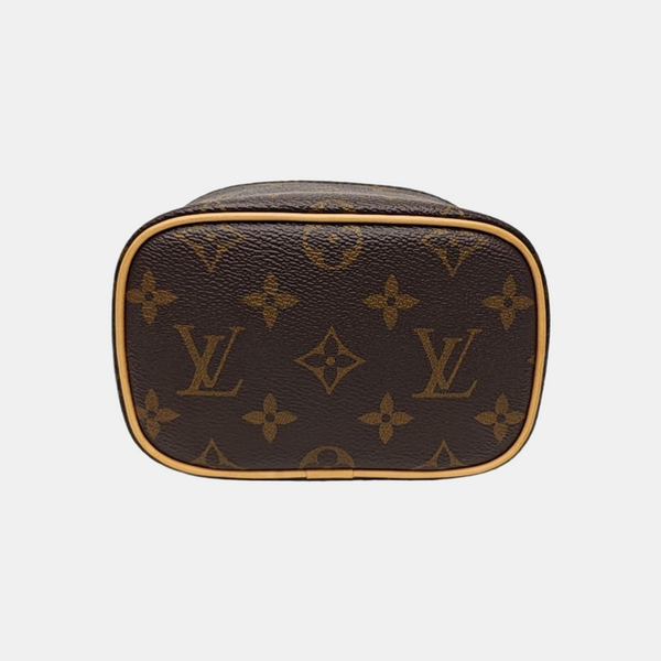 NICE Super Mini Monogram Coated Canvas Brown