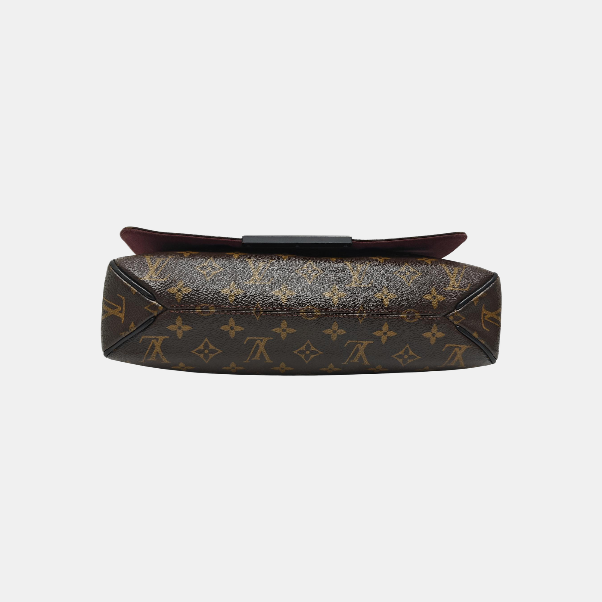 DISTRICT MM Monogram Coated Canvas Brown