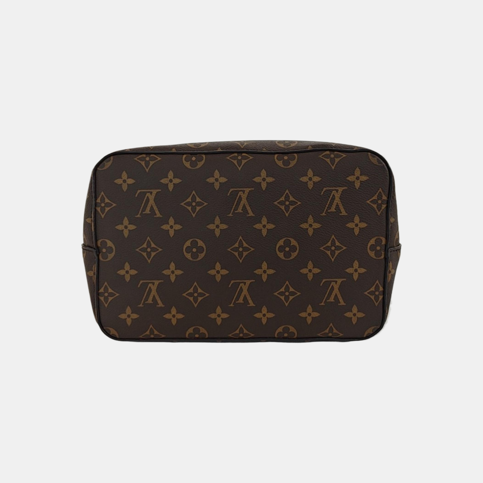 NÉONOÉ MM Monogram Coated Canvas Brown