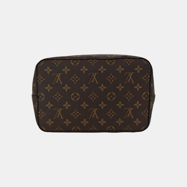 NÉONOÉ MM Monogram Coated Canvas Brown