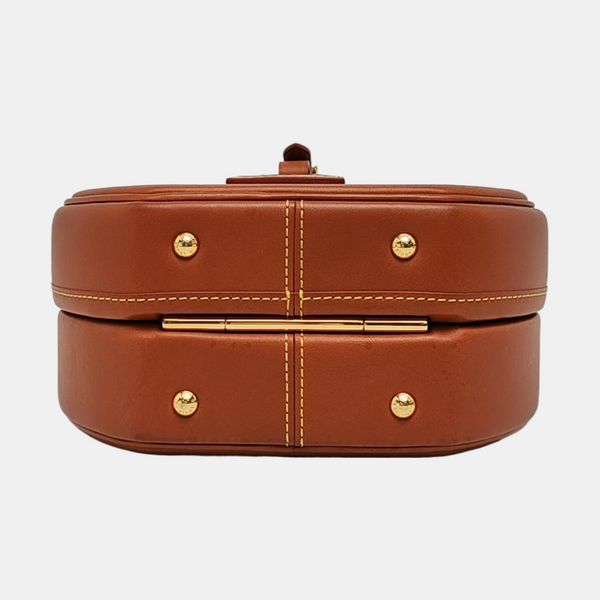 BOITE CHAPEAU PM Calfskin Brown